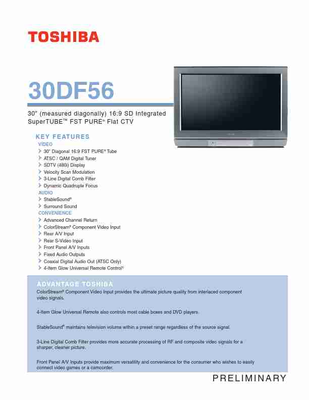 Toshiba CRT Television 30DF56-page_pdf
